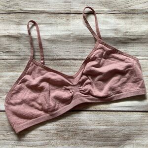 Urban Outfitters Out From Under Ribbed Bralette Women’s Medium Pink